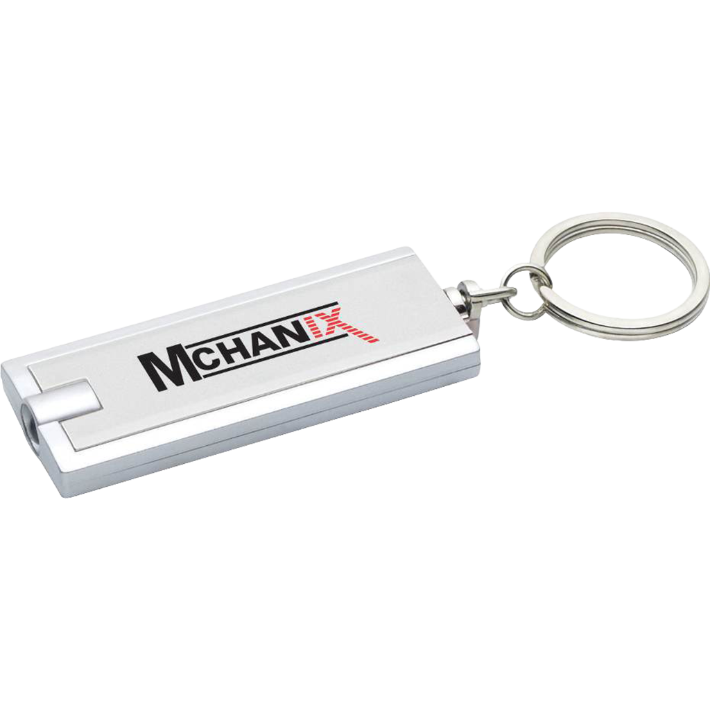 Bullet Silver Rectangular Key-Light