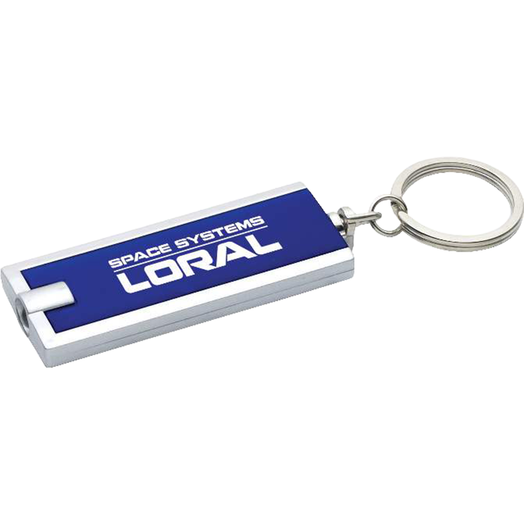 Bullet Translucent Blue Rectangular Key-Light