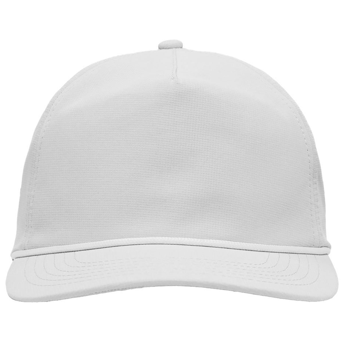 Sportsman White Five-Panel Ripstop Cap