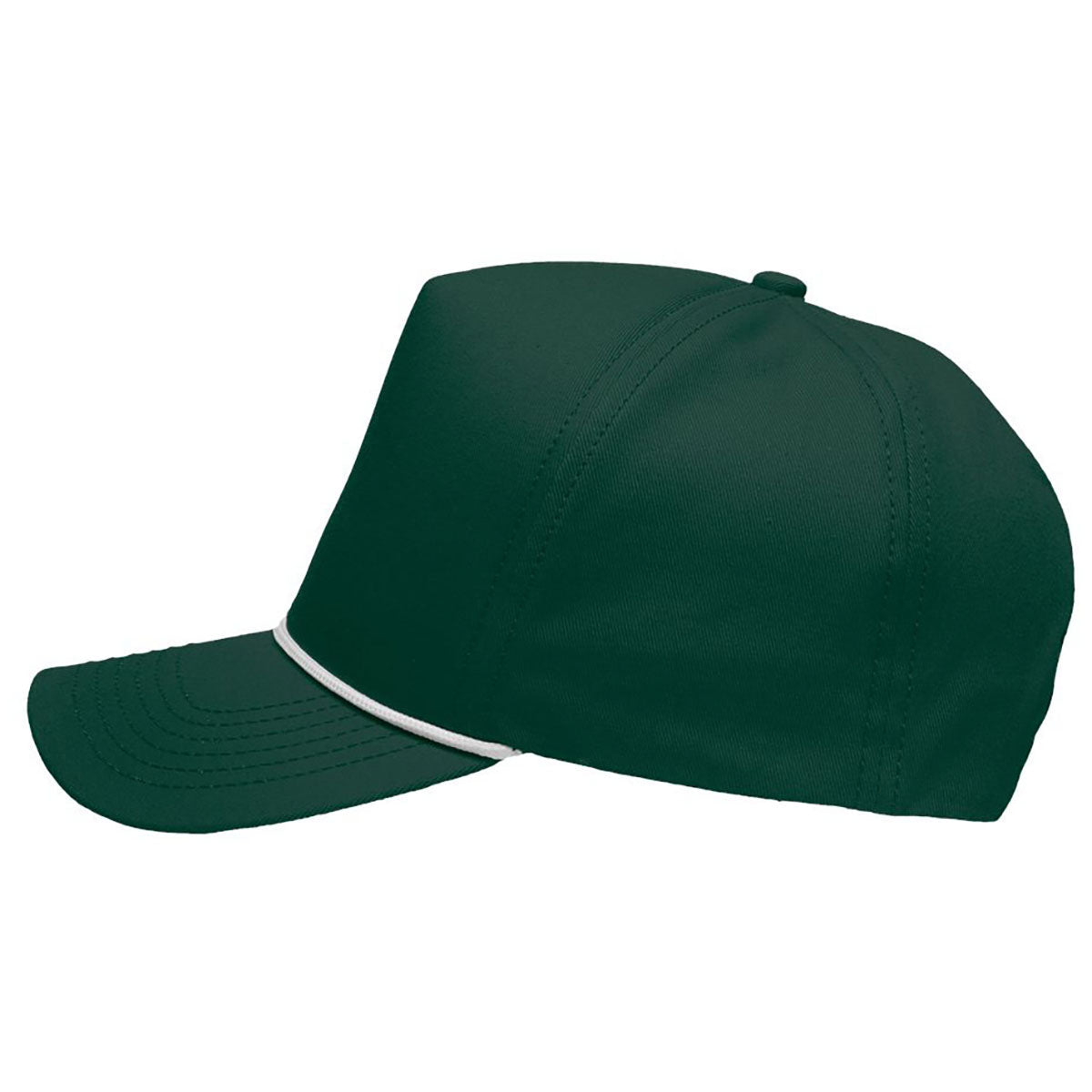 Sportsman Forest Green Five-Panel Rope Heritage Fit Cap