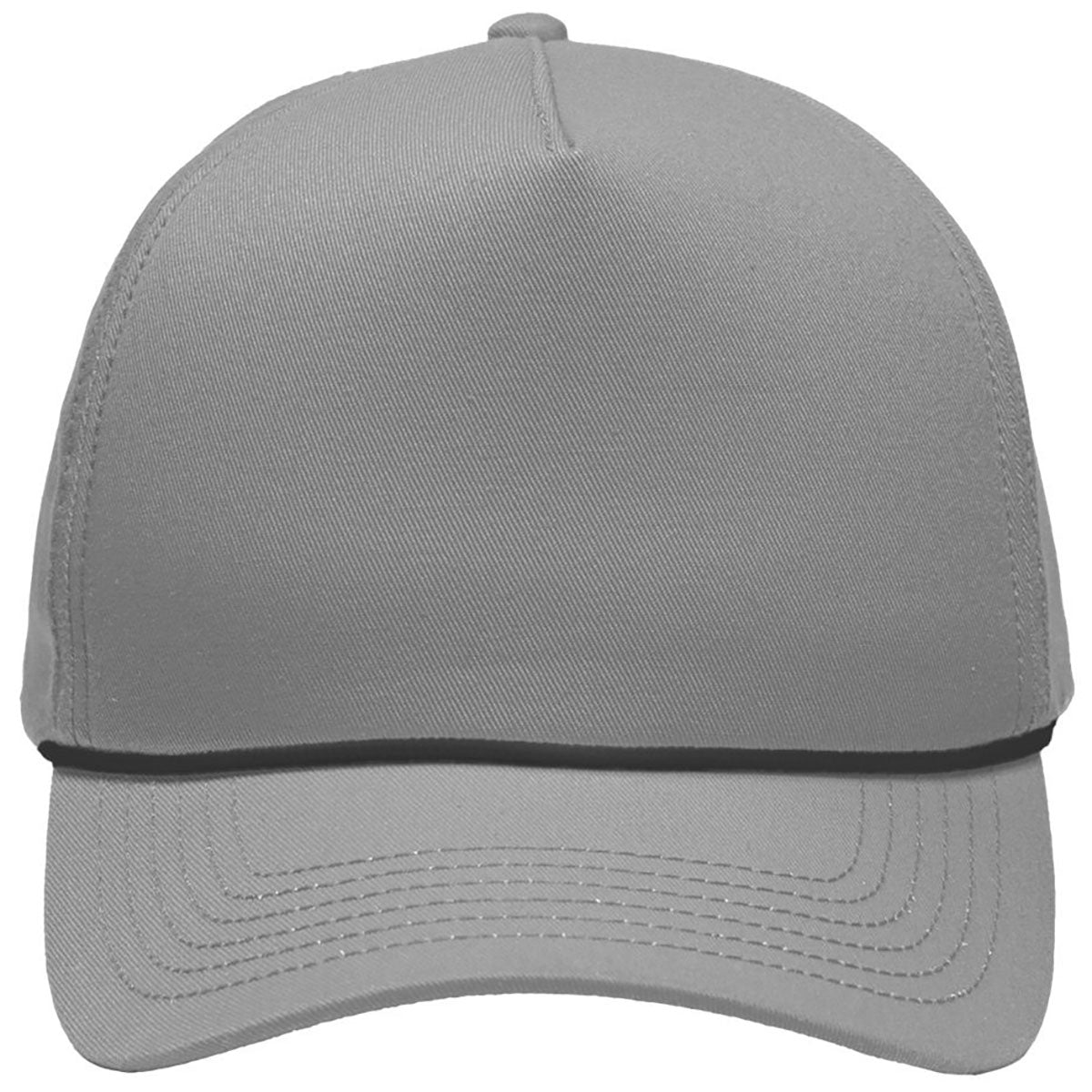 Sportsman Grey Five-Panel Rope Heritage Fit Cap