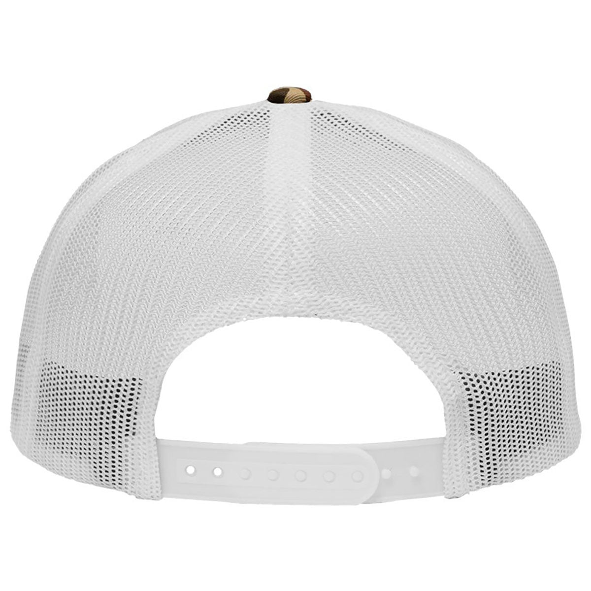 Sportsman Chino Duck Camo/White Lo-Pro Mesh Back Trucker Fit Cap