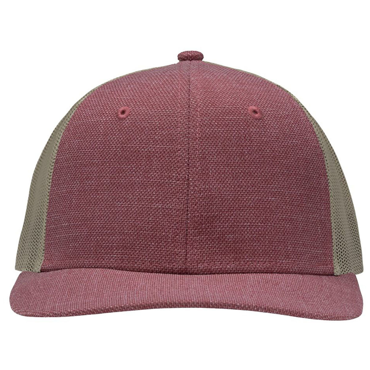 Sportsman X Hatch Red/Khaki Modern Six-Panel Trucker Fit Cap