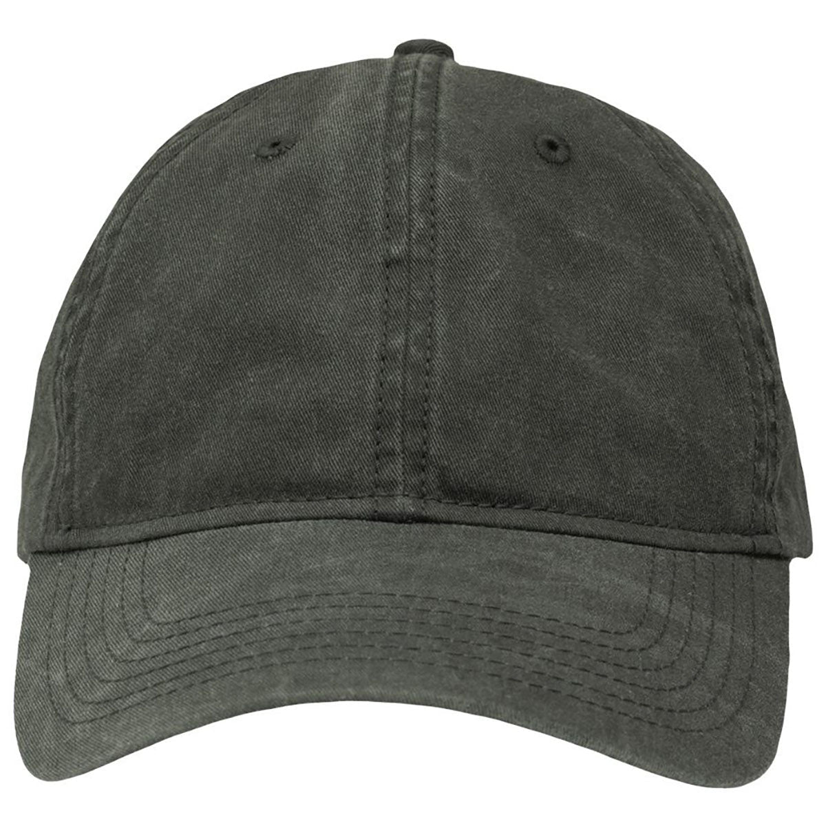 Sportsman Pigment Olive Green Dad Hat Fit