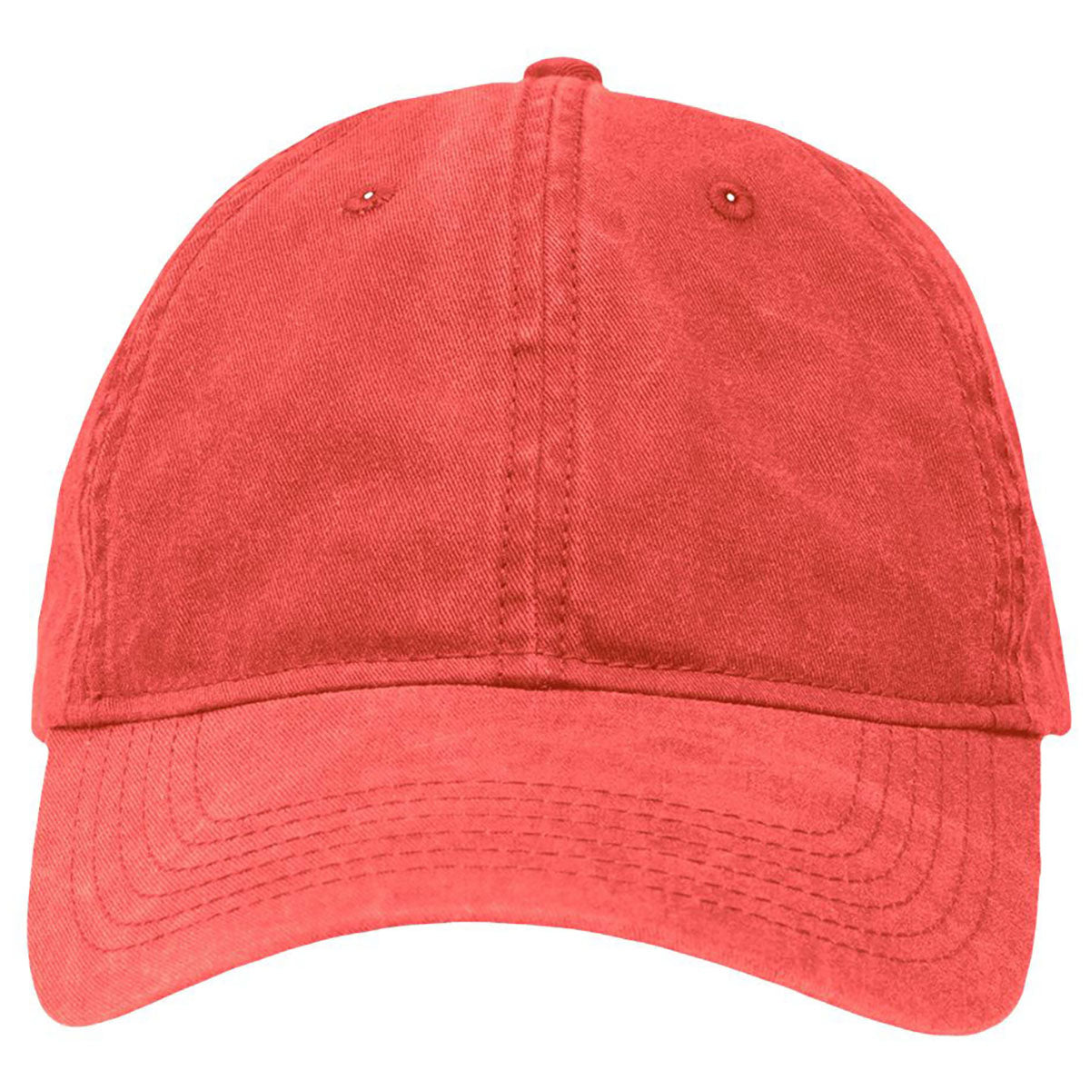 Sportsman Pigment Red Dad Hat Fit