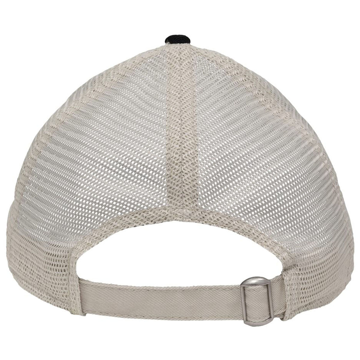 Sportsman Black/Stone Mesh Dad Hat Fit