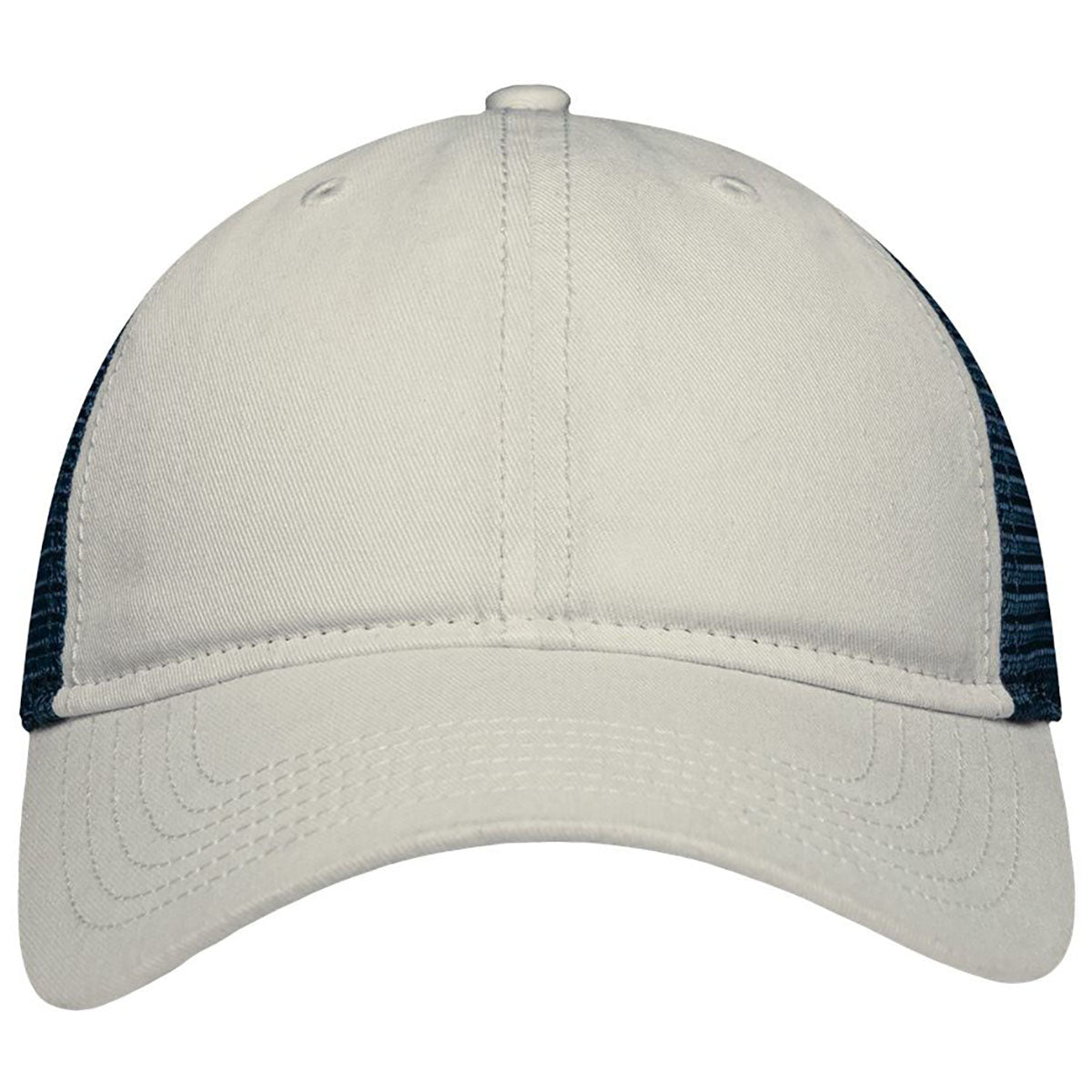 Sportsman Stone/Navy Mesh Dad Hat Fit