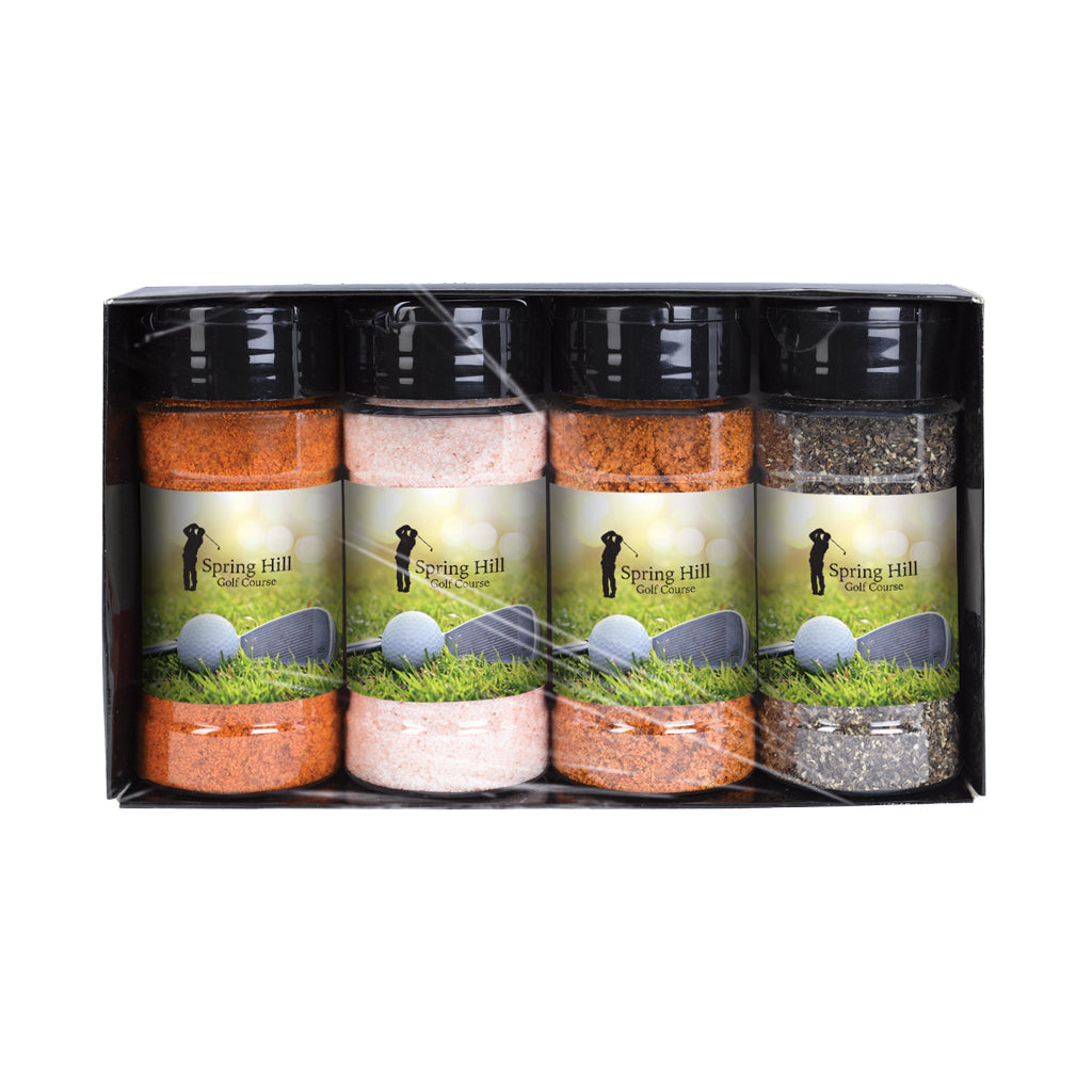 Hit Clear Gourmet Spice and Rub Bottle Shaker Set