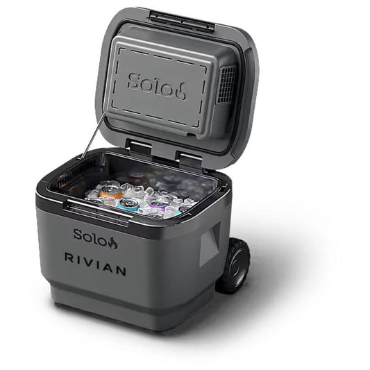 Solo Stove Grey Windchill 30 Cooler + Mobile A/C