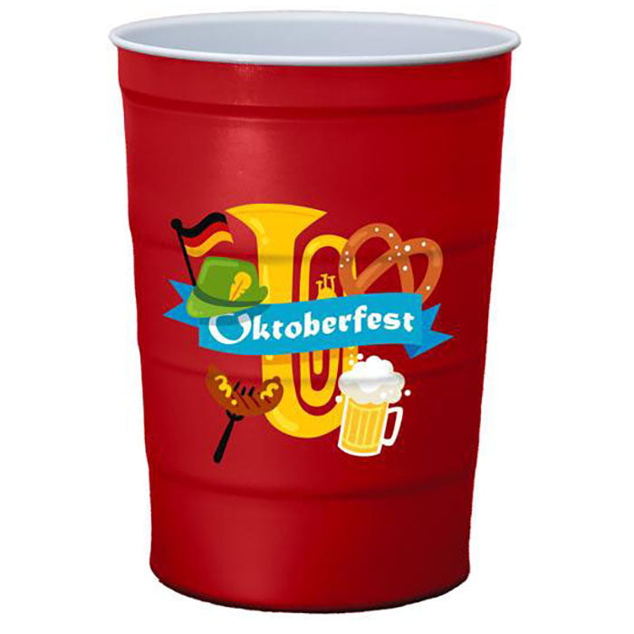 Garyline Red The Cold One Steel Chill Party Cup - 16 oz.