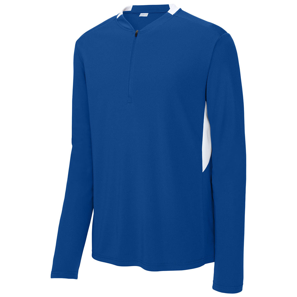 Sport-Tek Men's True Royal/White Club 1/4-Zip Pullover