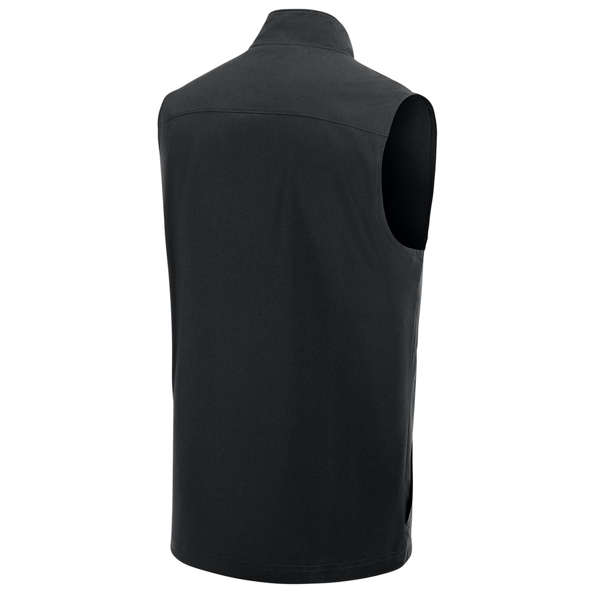 Sport-Tek Men's Black Repeat 1/4-Zip Vest
