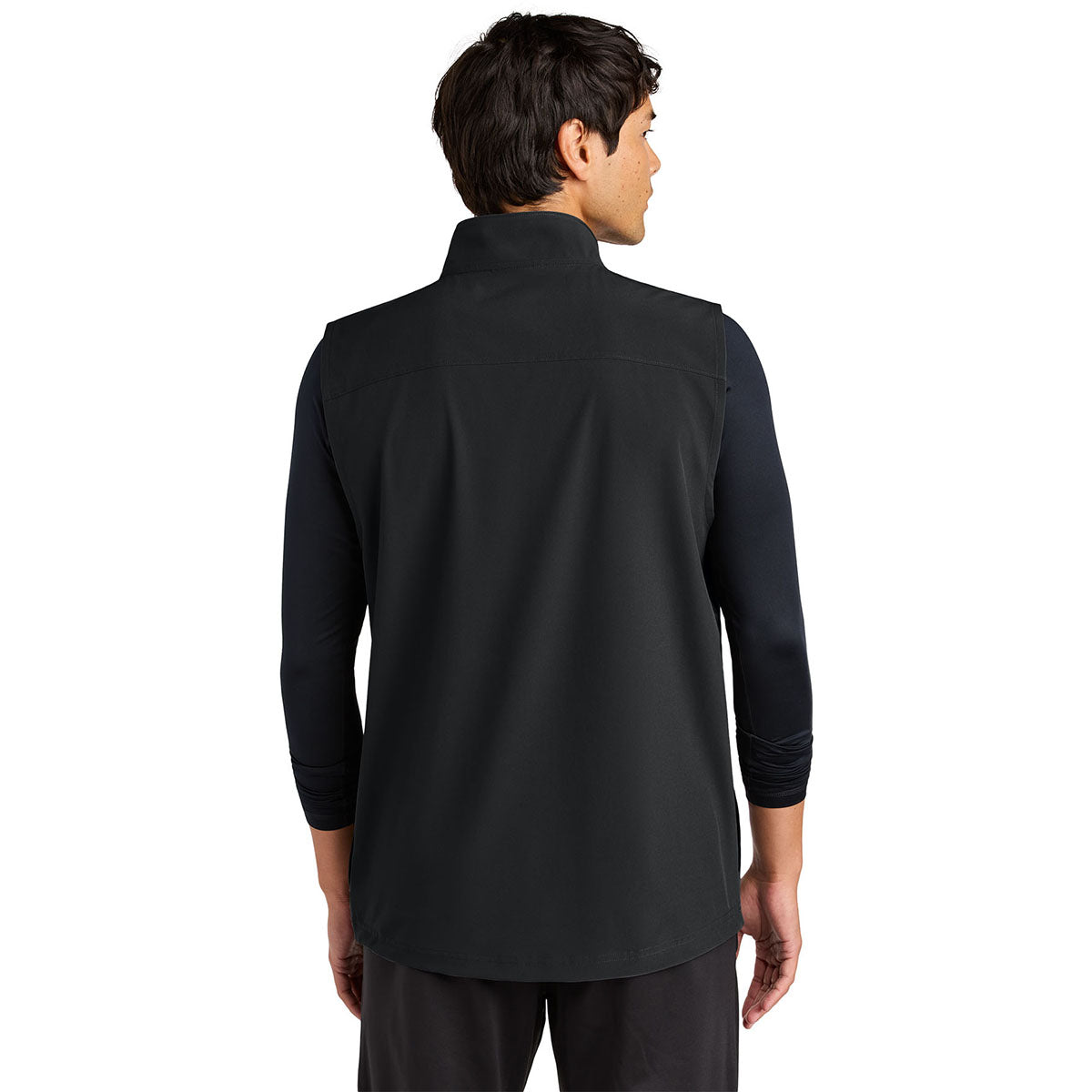 Sport-Tek Men's Black Repeat 1/4-Zip Vest