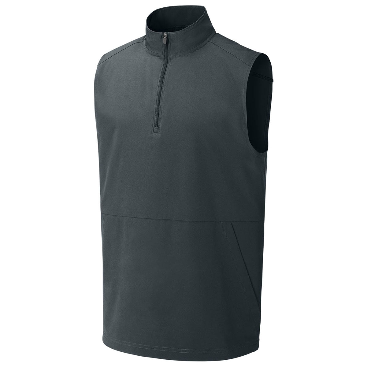 Sport-Tek Men's Iron Grey Repeat 1/4-Zip Vest