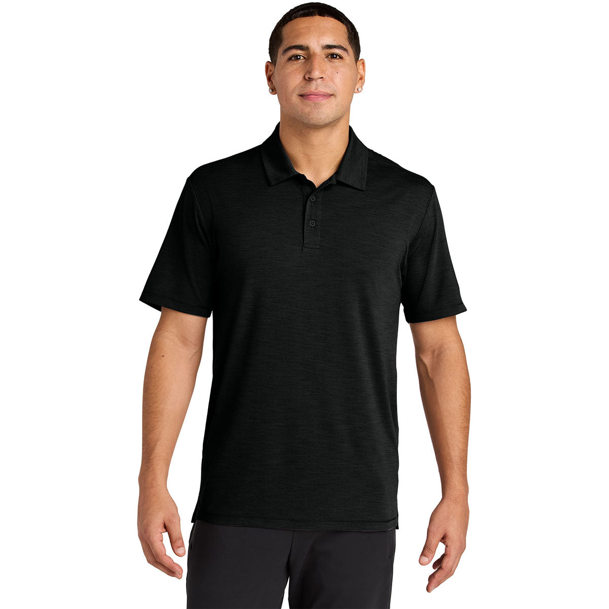 Sport-Tek Men's Black Versa Polo