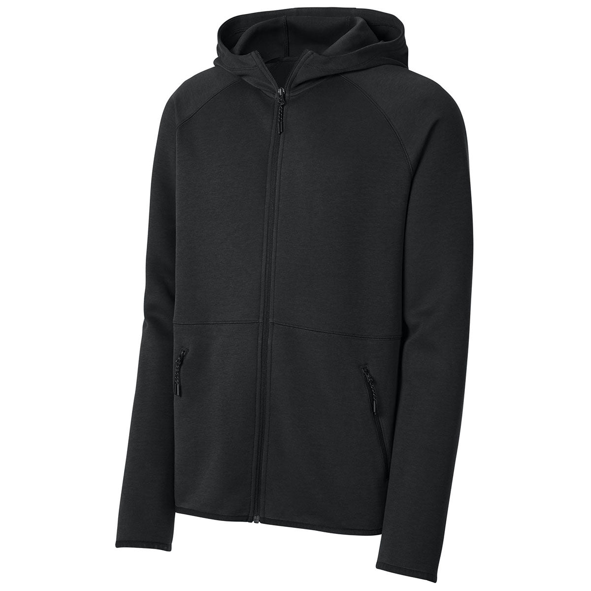 Sport-Tek Men's Black Phenom Full-Zip Hoodie