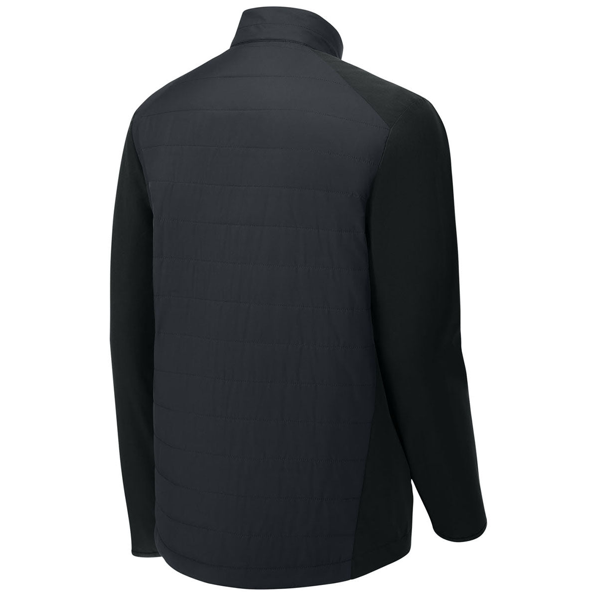 Sport-Tek Men's Black Teknical Hybrid Jacket