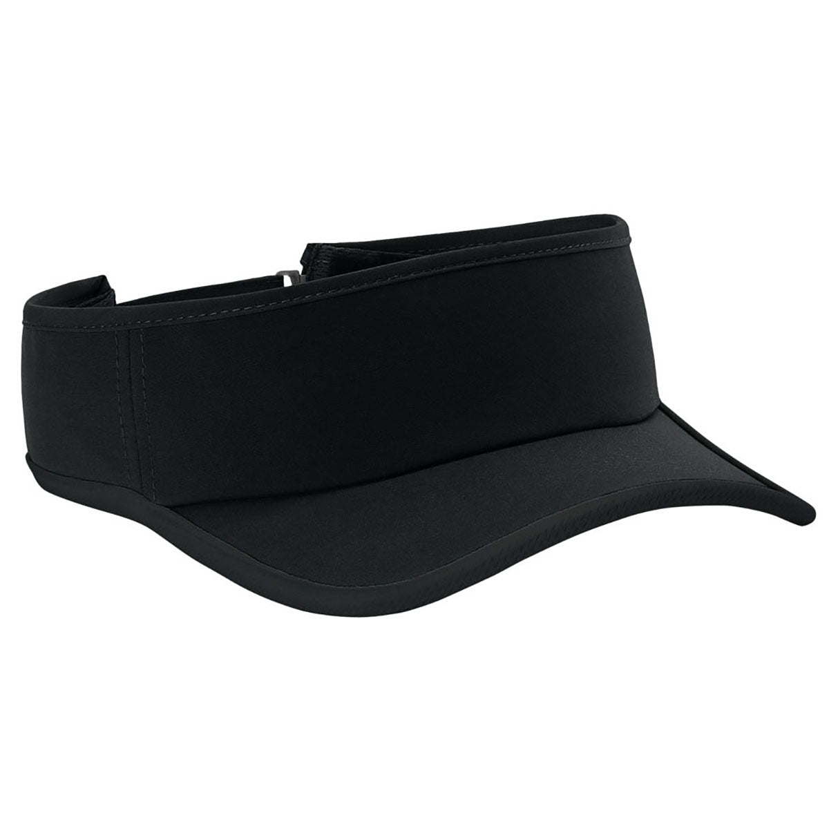 Sport-Tek Black/Black Repeat Visor