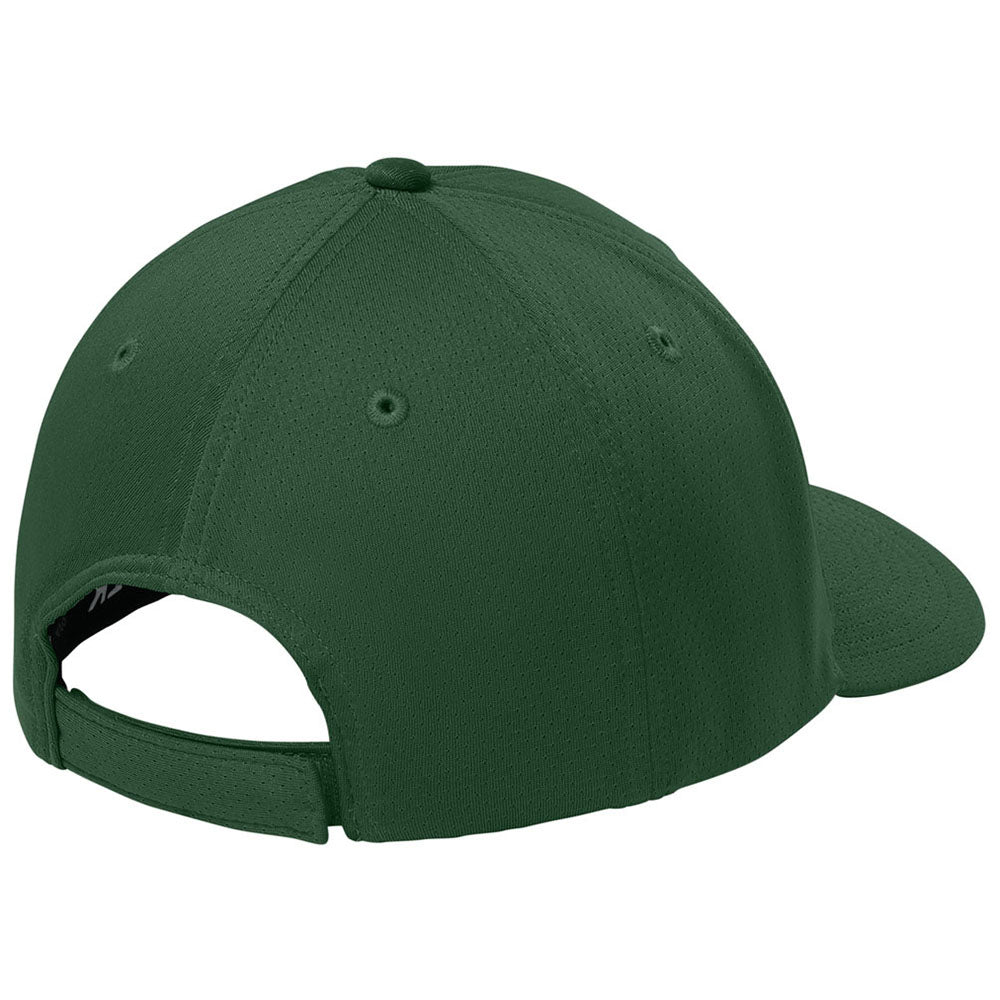 Sport-Tek Forest Green Impact Mesh Stretch-Tek Adjustable Cap