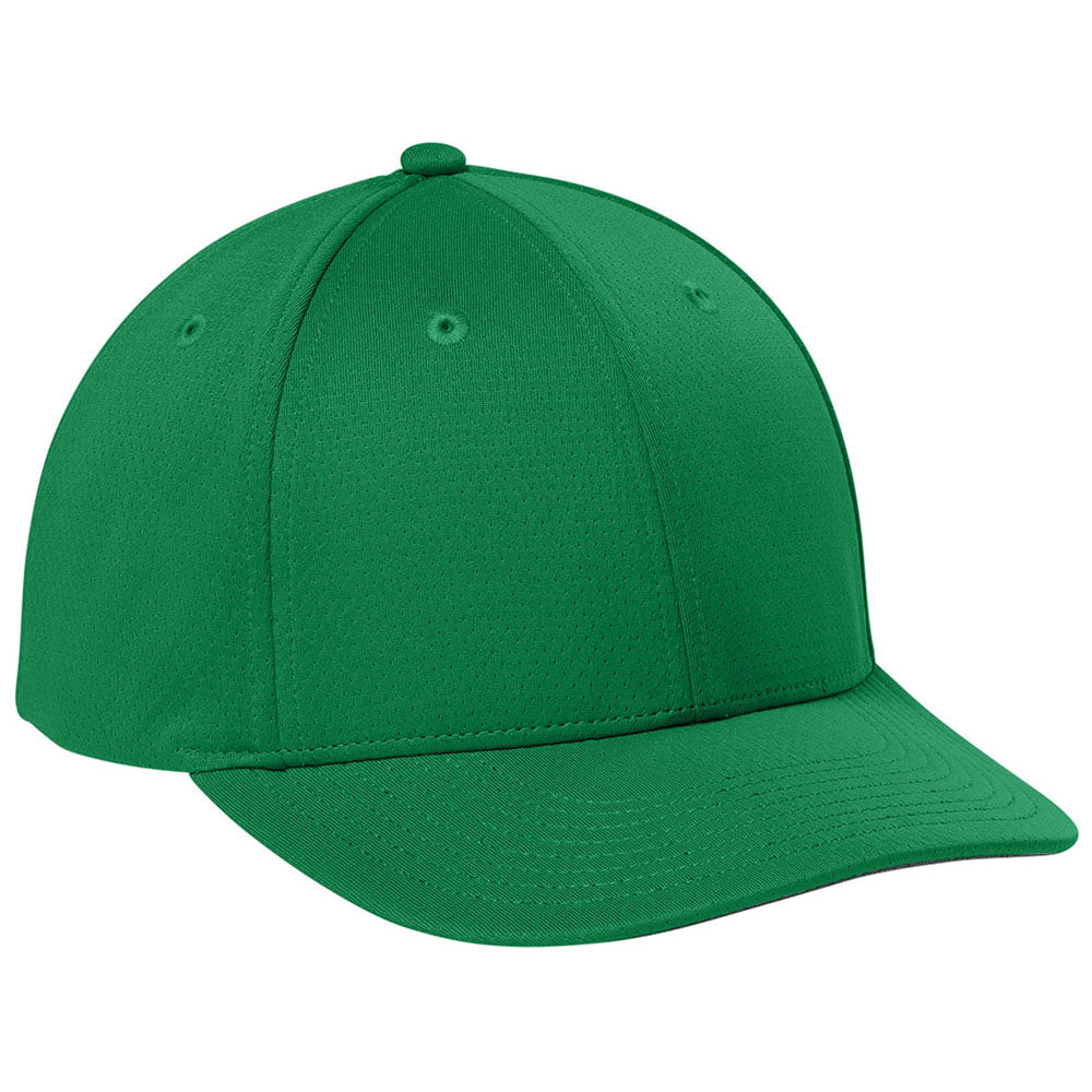 Sport-Tek True Kelly Green Impact Mesh Stretch-Tek Adjustable Cap