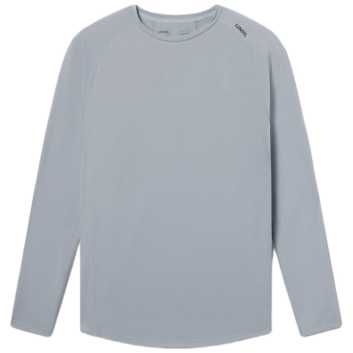 UNRL Men's Cadet Grey Streamline Performance Long Sleeve