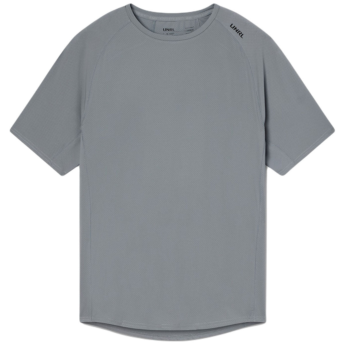 UNRL Men's Cadet Grey Streamline Performance Tee