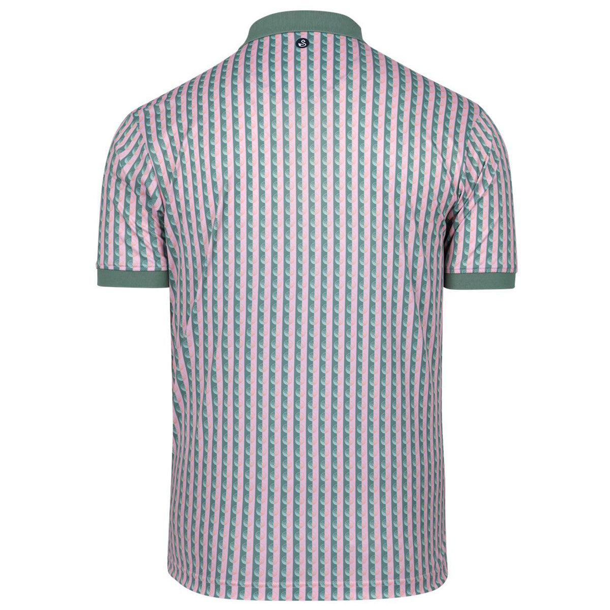 Swannies Men's Basil Greens Pique Polo