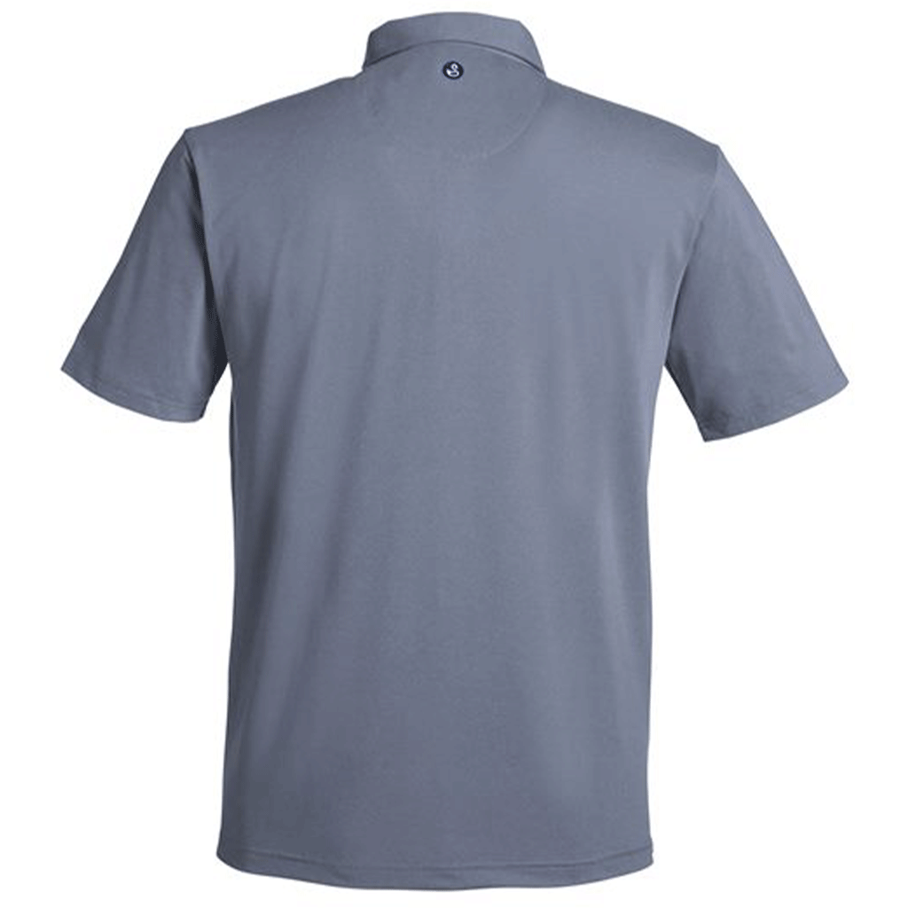 Swannies Men's Navy Heather James H Polo