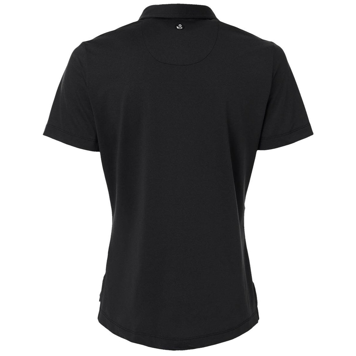 Swannies Women's Black Heather Ella Polo