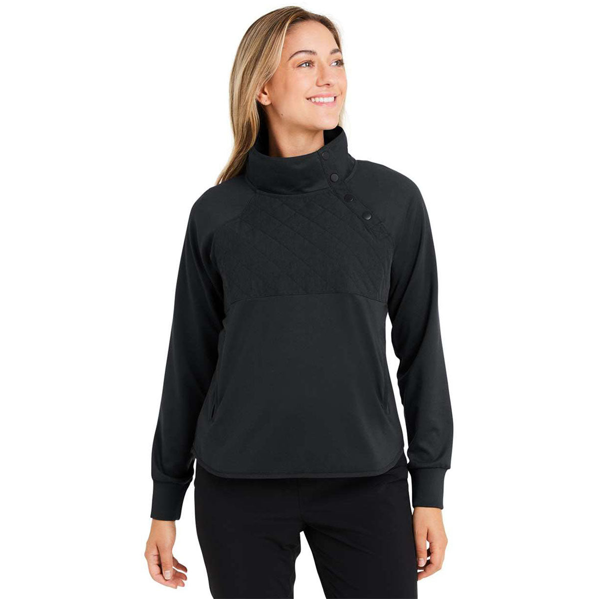 Swannies Women's Black Ellis Pullover