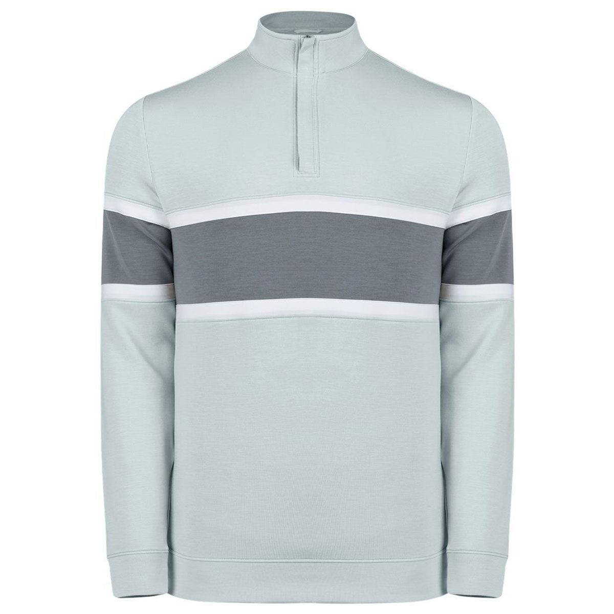 Swannies Men's Glacier/Graphite Own Quarter-Zip Colorblock Pullover