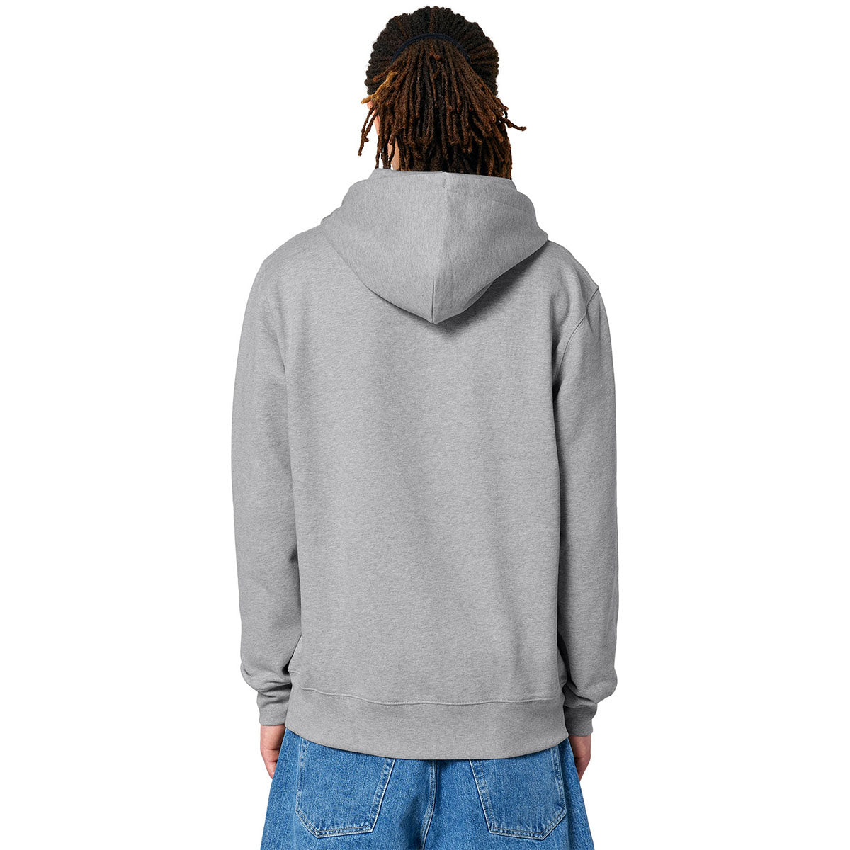 Stanley/Stella Unisex Heather Grey Cultivator 2.0 Full-Zip Hooded Sweatshirt