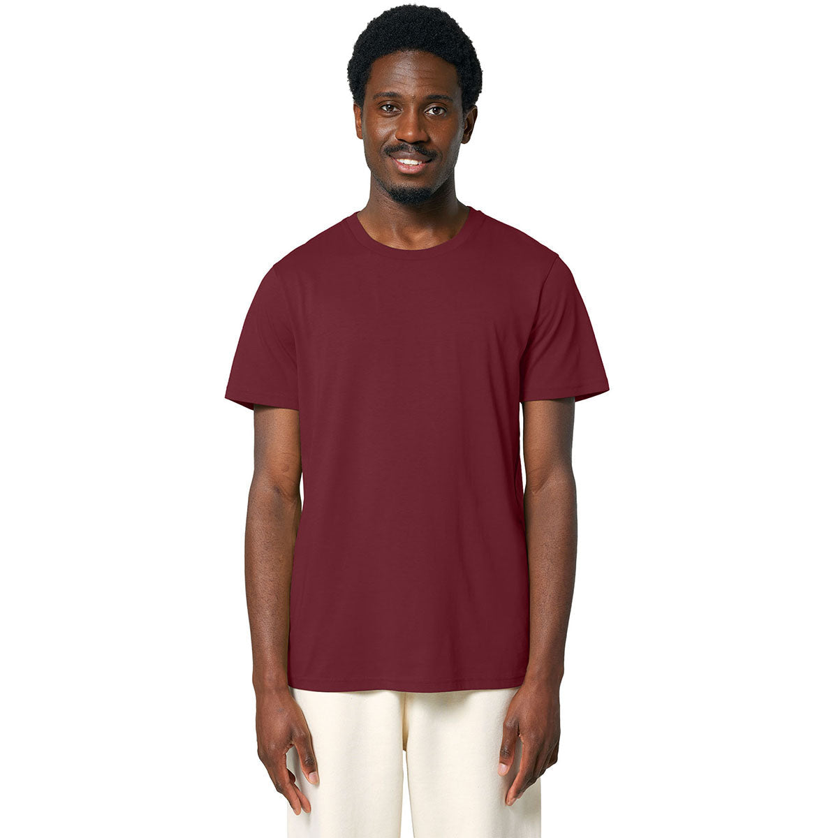 Stanley/Stella Unisex Burgundy Crafter Tee