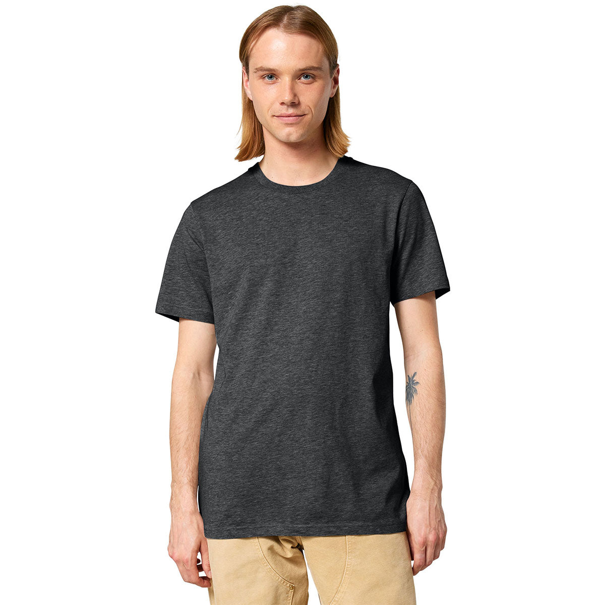 Stanley/Stella Unisex Dark Heather Grey Crafter Tee