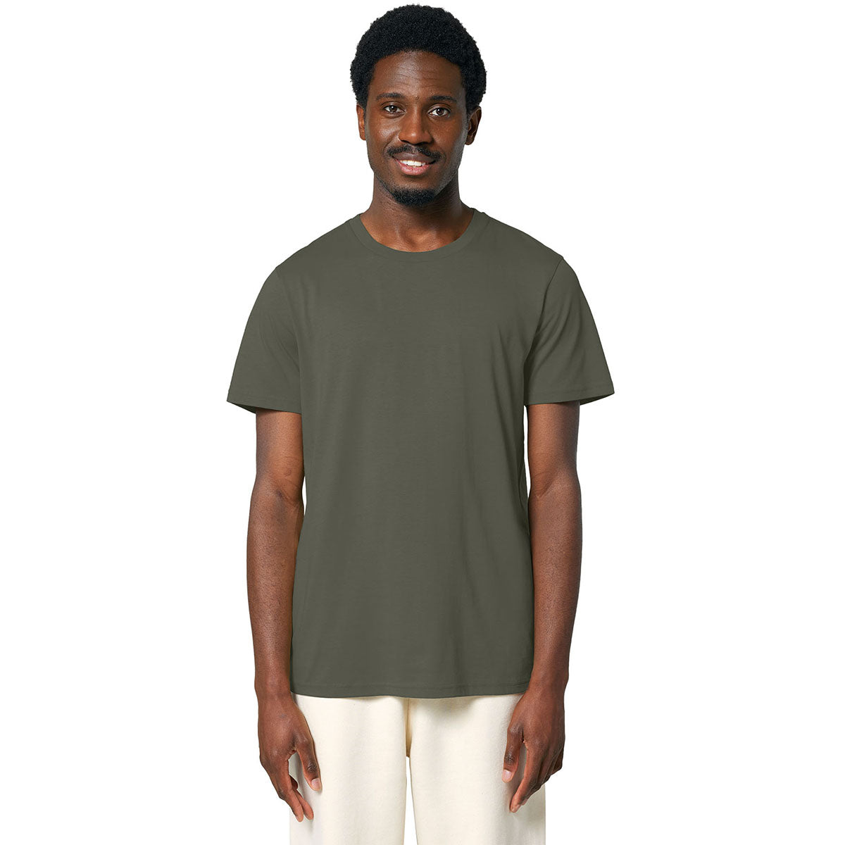 Stanley/Stella Unisex Khaki Green Crafter Tee