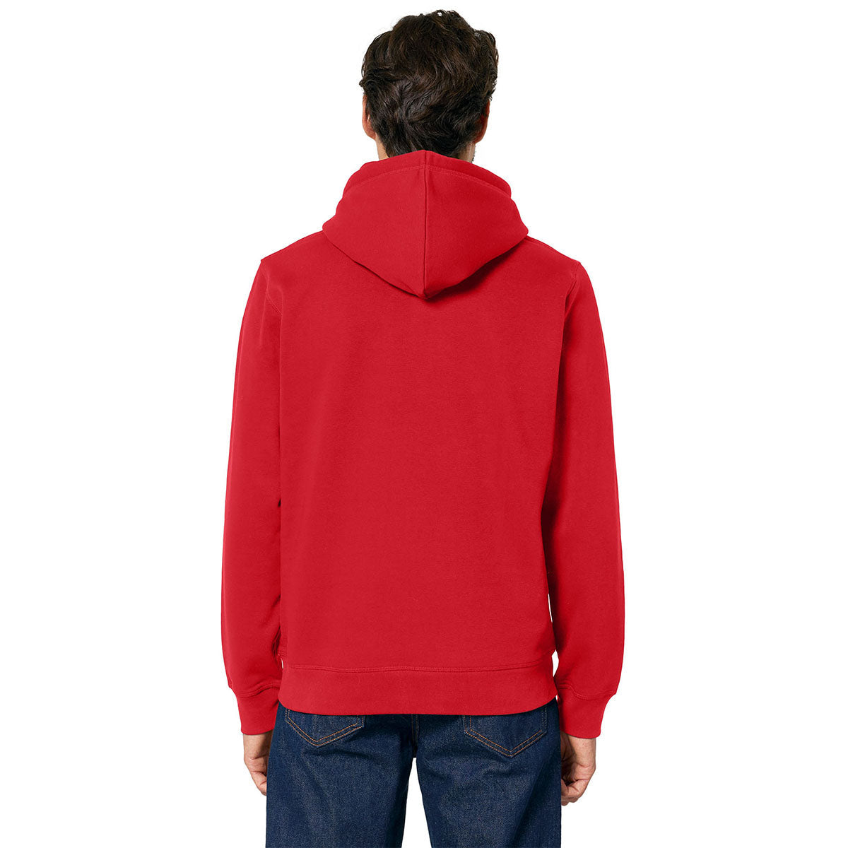 Stanley/Stella Unisex Red Drummer 2.0 Hooded Sweatshirt
