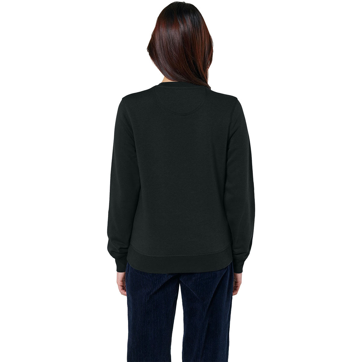 Stanley/Stella Unisex Black Roller Crewneck Sweatshirt