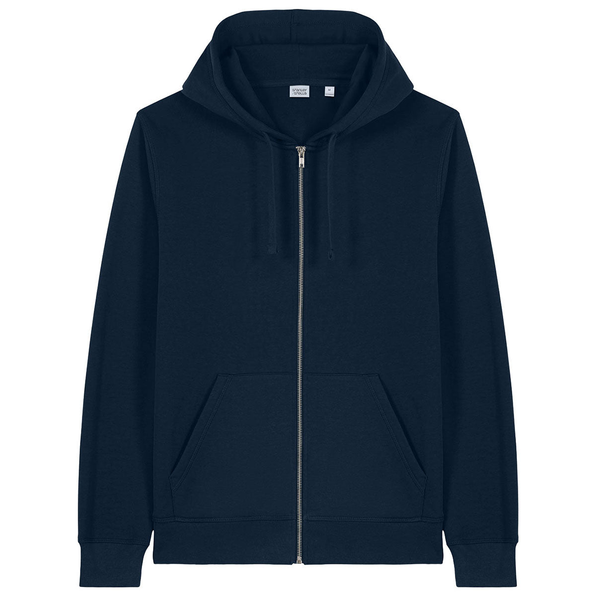 Stanley/Stella Unisex French Navy Mixer Full-Zip Hooded Sweatshirt