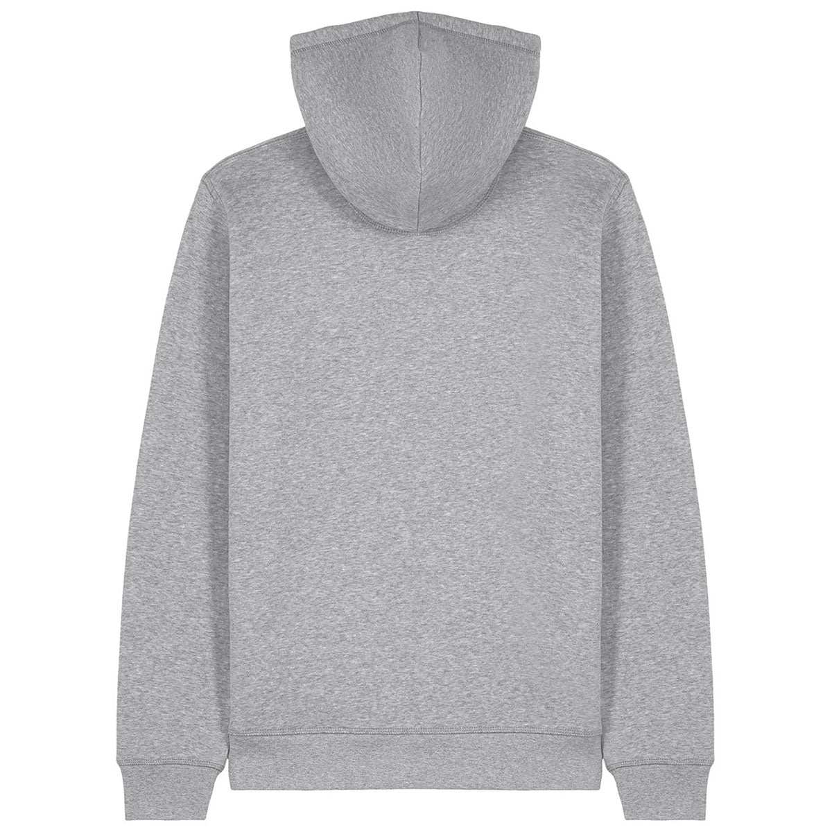 Stanley/Stella Unisex Heather Grey Mixer Full-Zip Hooded Sweatshirt