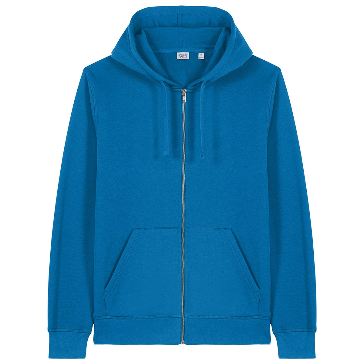 Stanley/Stella Unisex Royal Blue Mixer Full-Zip Hooded Sweatshirt