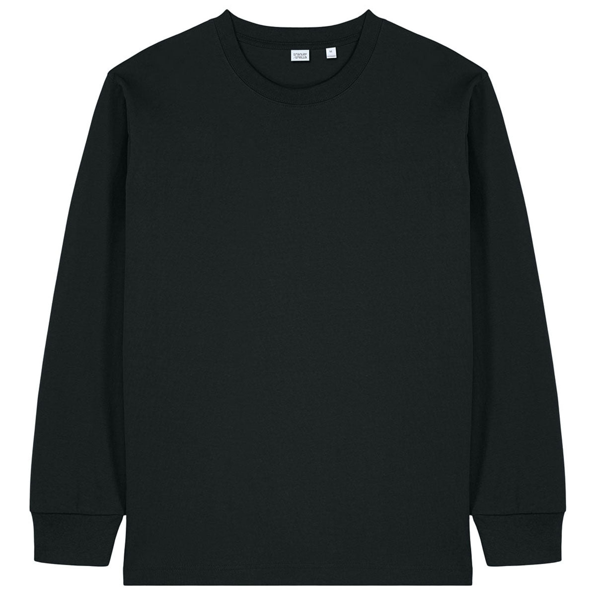 Stanley/Stella Unisex Black Freestyler Heavyweight Long Sleeve Tee