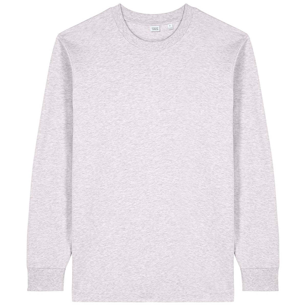 Stanley/Stella Unisex Cool Heather Grey Freestyler Heavyweight Long Sleeve Tee