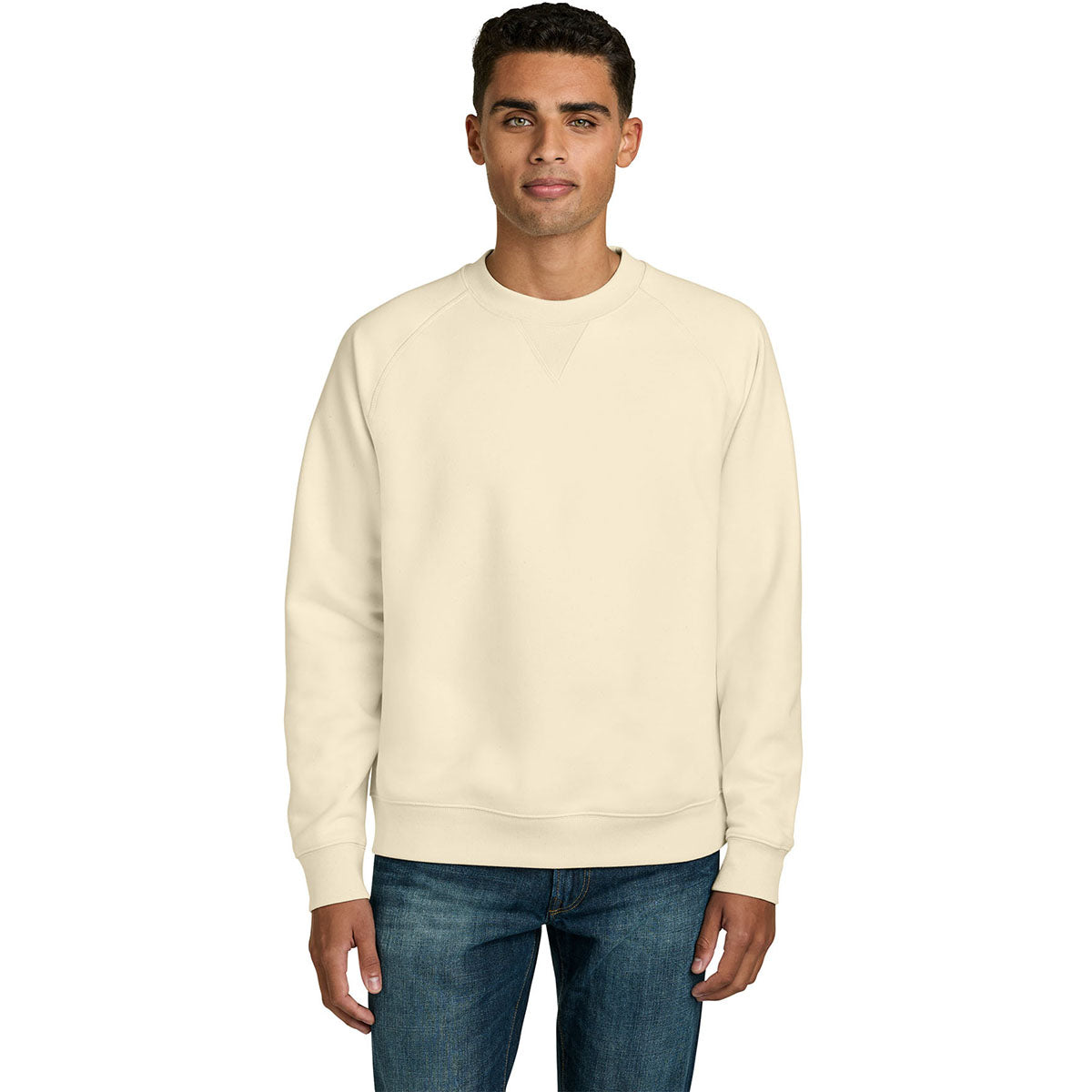 Stanley/Stella Unisex Natural Raw Knoxer Crewneck Sweatshirt
