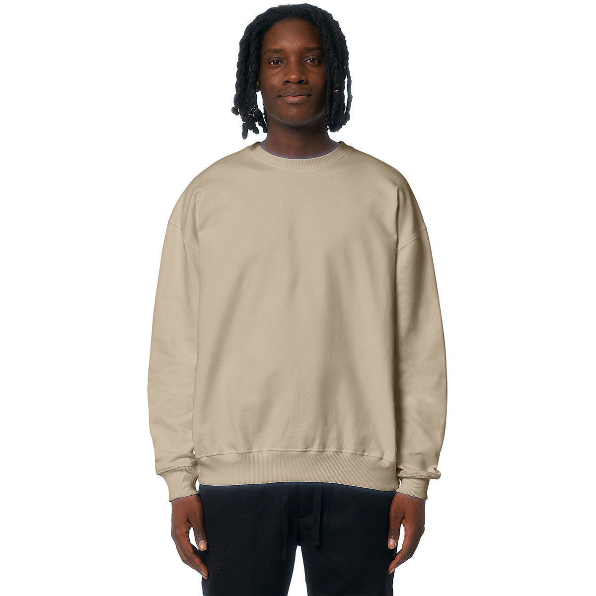 Stanley/Stella Unisex Desert Dust Ledger Dry Crewneck Sweatshirt