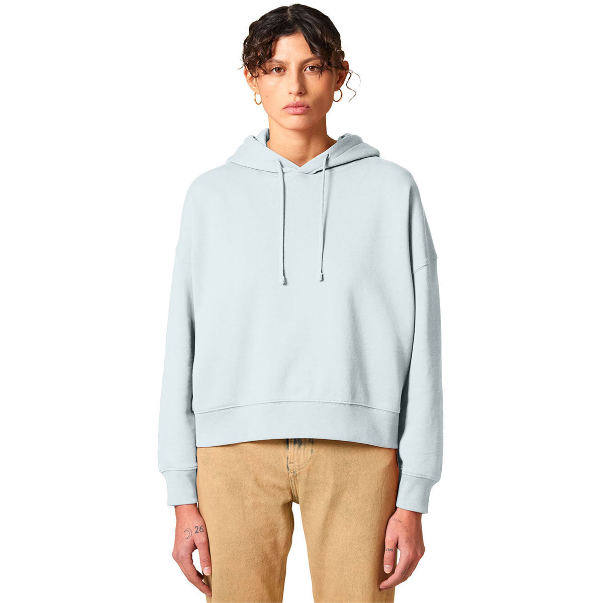 Stanley/Stella Women's Blue Ice Stella Nora Hooded Sweatshirt