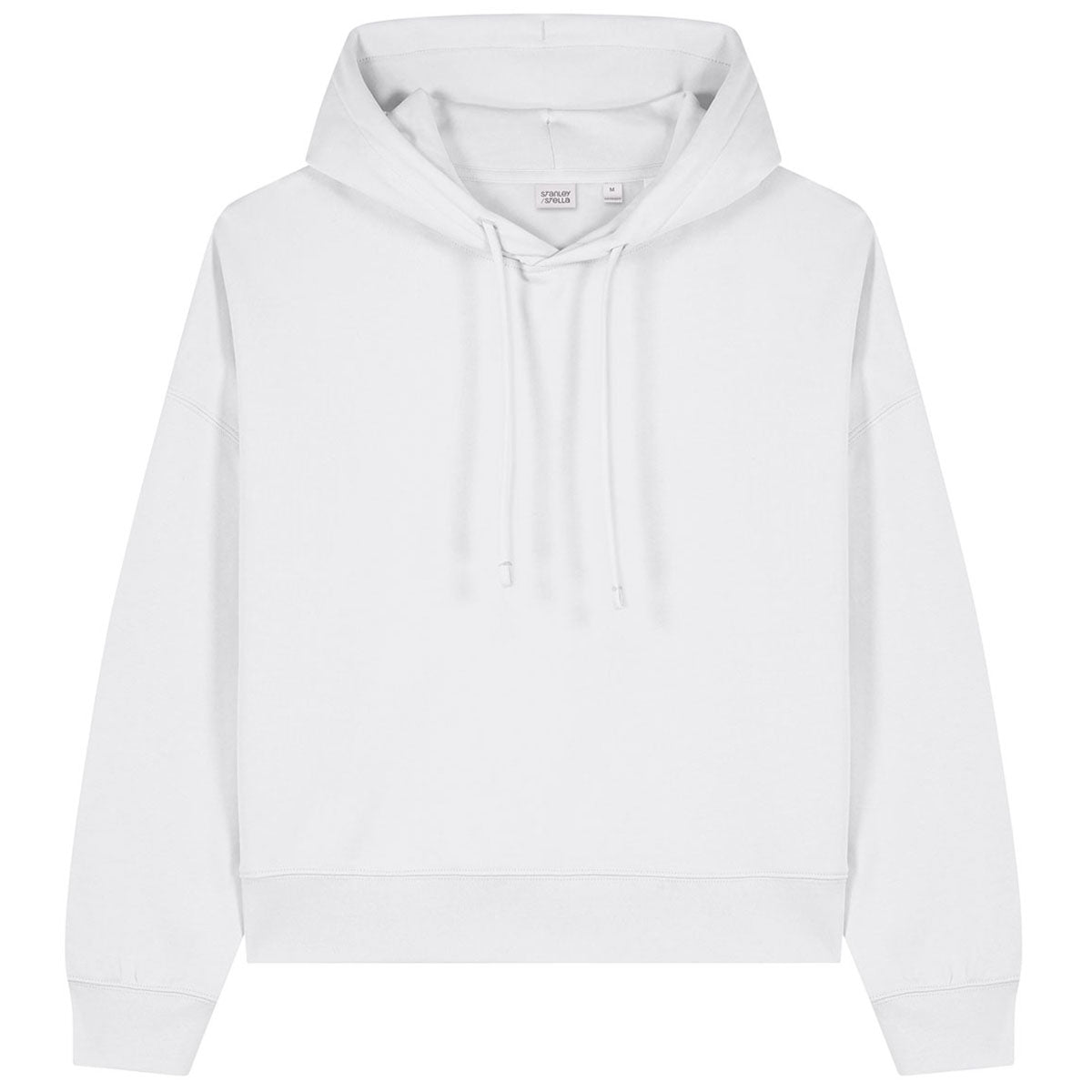 Stanley/Stella Women's White Stella Nora Hooded Sweatshirt