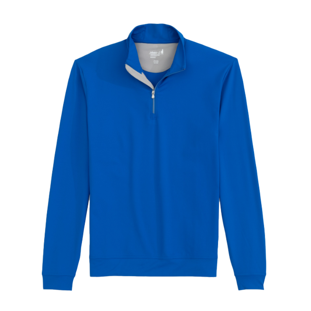 Johnnie-O Men's Palisades Blue Motion Quarter Zip