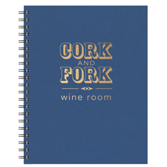 JournalBooks Royal Blue Paperboard Large Notebook 8.5" x 11"