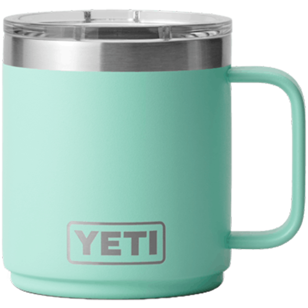 YETI Seafoam Rambler 10 oz Stackable Mug with Durasip Ceramic Lining