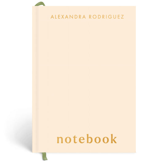 Papier Tan Shine Lined Notebook